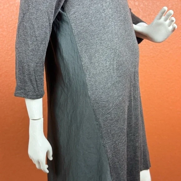 Weekday Anthropologie Saturday Sunday Grey Cowl Neck Dress Size Large. E97 - Picture 4 of 15